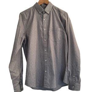 𝅺TOPMAN Polka Dot Dress Shirt